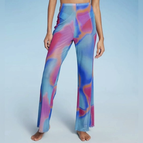 Wild Fable Tie Dye Bikini with Matching Mesh Cover Up - size medium - Picture 14 of 15